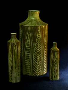 Vaser i serien Nigeria från Upsala-Ekeby