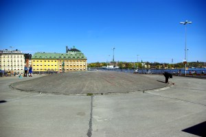 Kupolen. Här med utsikten mot Gamla stan och Skeppsholmen.