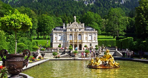 Schloss Linderhof i Bayern