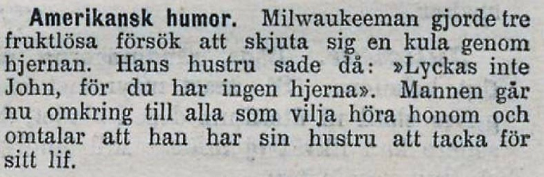 Amerikansk humor2