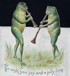 Frogs-playing